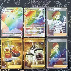 Pokemon TCG-Vstar Mixed Lot Of 6 Cards Gold /Rainbow Hyper Rare/legendary Cards - Image 2