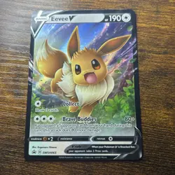 Eevee V SWSH065 SWSH: Sword & Shield Promo Cards Holo - Image 1