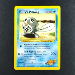Misty's Poliwag 87/132 - Gym Heroes - Pokemon Card - Image 3