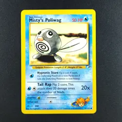 Misty's Poliwag 87/132 - Gym Heroes - Pokemon Card - Image 5