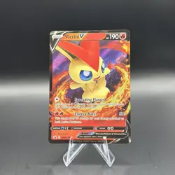 Victini V SWSH104 SWSH: Sword & Shield Promo Cards Holo Near Mint - Image 1