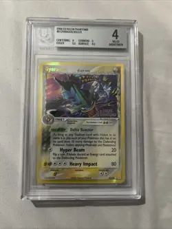 Pokemon Gyarados Reverse Holo Stamped Delta Species Ex Holon Phantoms Card 8/110 - Image 1