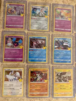 Near Mint pack fresh Pokemon TCG Celebration Card Lot 45 different cards - Image 2