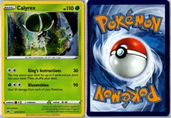 Pokemon Card - Calyrex Crown Zenith 017/159 2023 Rare Holo Holo Near Mint - Image 3