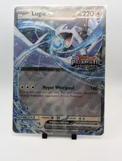Lugia ex (Prismatic Evolutions Stamped) #082/131 Jumbo Cards Near Mint or Better - Image 1