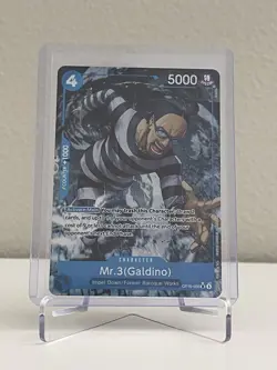 Bandai One Piece Card Game Mr. 3 (Galdino) OP016-056 Alt Art EN - Image 3