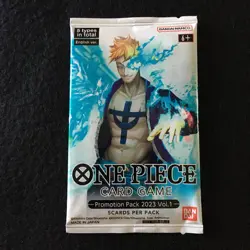 GenCon 2023 One Piece Card Game Promotion Pack Vol 1 Bandai Namco New - Image 1