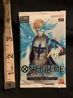 GenCon 2023 One Piece Card Game Promotion Pack Vol 1 Bandai Namco New - Image 1