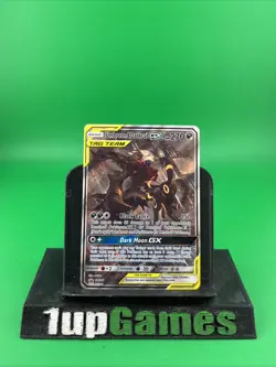 UMBREON & DARKRAI GX SM241 Sun and Moon Black Star Promo Pokemon Card Near Mint! - Image 1