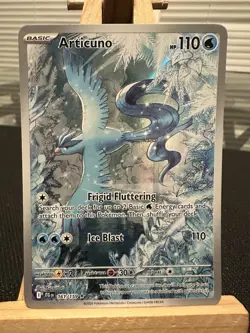 Pokemon TCG Articuno 161/159 Illustration Rare Card Journey Together NM - Image 1