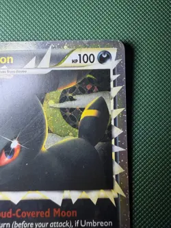 Umbreon Prime 86/90 Ultra Rare Holo HGSS Pokemon Undaunted LP/MP+ - Image 2