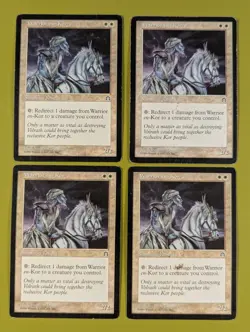 Warrior en-Kor x4 Stronghold 4x Playset Magic the Gathering MTG - Image 1