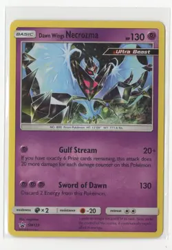 Pokemon Sun & Moon Black Star Promo Dawn Wings Necrozma SM123 - Image 1