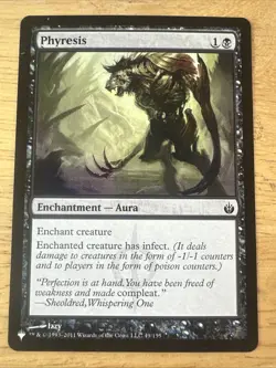1x PHYRESIS - List/Mirrodin Besieged - MTG - NM - Magic the Gathering - Image 1