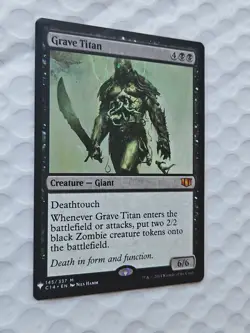 Grave Titan The List Reprints, Magic the Gathering, MTG **NEW** - Image 5