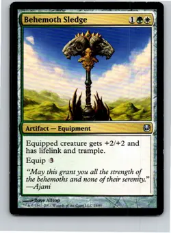 Magic the Gathering Behemoth Sledge Duel Decks: Ajani vs. Nicol Bolas MTG - Image 1