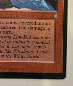 Glacial Crevasses Rare Ice Age MTG 1995 LP - Image 3
