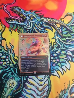 Improvisation Capstone (Borderless) Secrets of Strixhaven Foil - Image 1