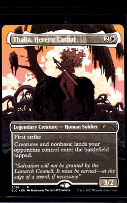 MTG Magic the Gathering Secret Lair 30th Countdown #2016 Thalia Heretic Cathar - Image 1