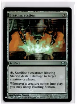 Blasting Station Foil Mystery Booster 99 LP x1 MTG Magic: the Gathering - Image 1