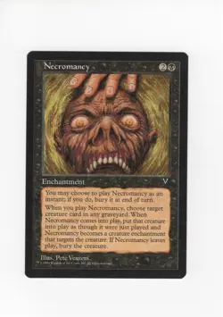 Necromancy Visions NM-/LP MTG Magic the Gathering c - Image 1
