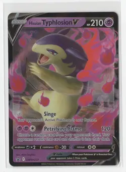 Pokemon Black Star Promo SWSH237 Hisuian Typhlosion V - Image 1