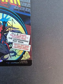 The Astonishing Ant-Man (Borderless) Marvel Super Heroes Foil - Image 4