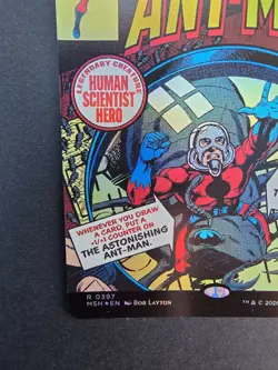 The Astonishing Ant-Man (Borderless) Marvel Super Heroes Foil - Image 5