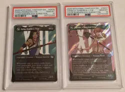 Fang & Vanille Surge Foil Final Fantasy Pair of Sequential PSA 10s! - Image 1
