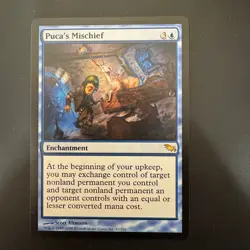 Magic The Gathering Puca's Mischief Shadowmoor 47 LP - Image 1