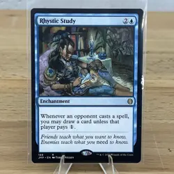 Rhystic Study 🔥 NonFOIL 🔥 MTG Jumpstart 169 NM Near Mint - Image 1