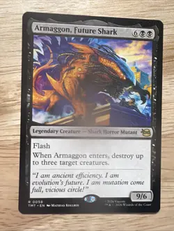 Armaggon, Future Shark Teenage Mutant Ninja Turtles Rare Nonfoil - Image 1