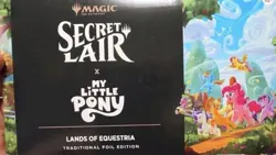 MTG Secret Lair Drop FOIL My Little Pony: Lands of Equestria - Image 1