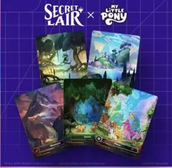 MTG Secret Lair Drop FOIL My Little Pony: Lands of Equestria - Image 2