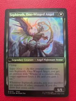 Sephiroth, Fabled SOLDIER Final Fantasy Foil - Image 2