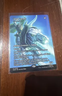 Doom Variant - Roaming Throne (Borderless) Marvel Universe Eternal-Legal Regular - Image 1
