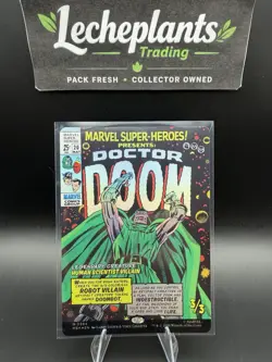 Doctor Doom (Borderless) (0394) Marvel Super Heroes Foil - Image 1