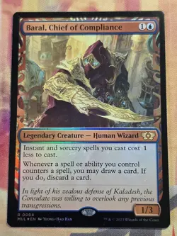 Baral, Chief of Compliance (Foil) MTG Multiverse Legends (MUL) (NM) - Image 1