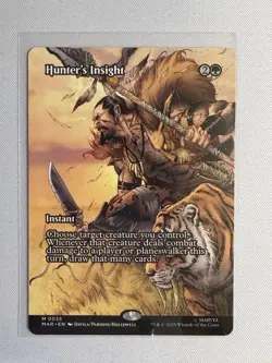 Hunter's Insight (Borderless) 35 M Marvel Universe Eternal-Legal NM Regular - Image 1