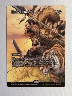 Hunter's Insight (Borderless) 35 M Marvel Universe Eternal-Legal NM Regular - Image 2