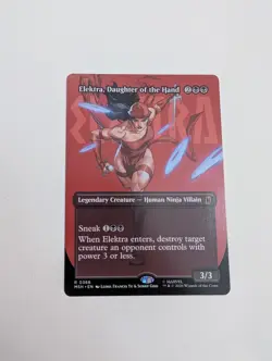 MTG - Elektra, Daughter of the Hand (0366-Borderless) - Marvel Super Heroes NM/M - Image 1
