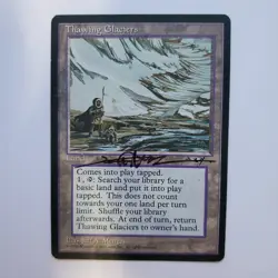 SIGNED THAWING GLACIERS ALLIANCES JEFF A. MENGES MTG MP - Image 1