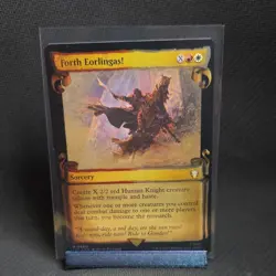Wizards of the Coast Forth Eorlingas! Foil Rare LTR EN #0460 - Image 1