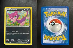 Purrloin - 9/12 McDonalds 2012 Promo Confetti Holo Pokemon - LP - Image 3