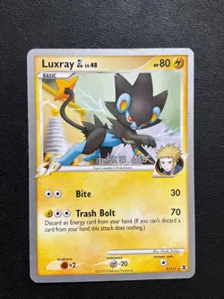 Luxray GL (Yuta Komatsuda) - 9/111 Pokemon WORLD CHAMPIONSHIP DECKS Rare - LP - Image 1