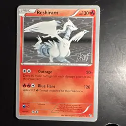 Pokemon TCG Reshiram World Championship Decks 26/114 2011 HP 130 English - Image 1