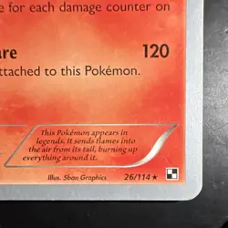 Pokemon TCG Reshiram World Championship Decks 26/114 2011 HP 130 English - Image 4