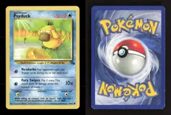 Psyduck 53/62 Fossil Unlimited MP Pokemon - Image 3