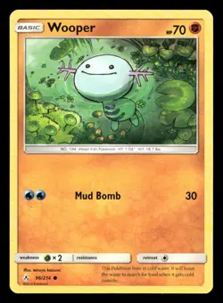 Wooper 96/214 Unbroken Bonds LP Pokemon - Image 1