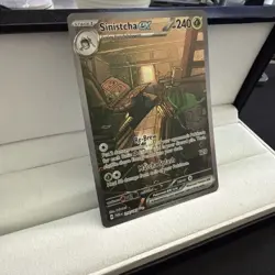 Pokemon Sinistcha ex 210/167 SV06 Twilight Masquerade Special Illus Rare Holo - Image 2